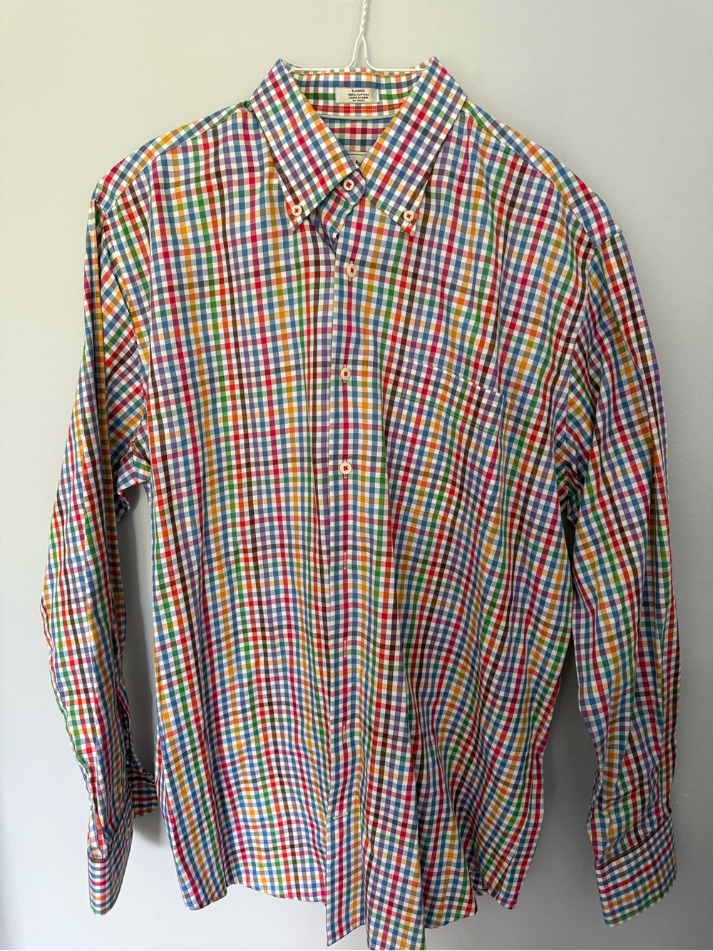 Peter Millar Multicolor Check Button-Down Shirt